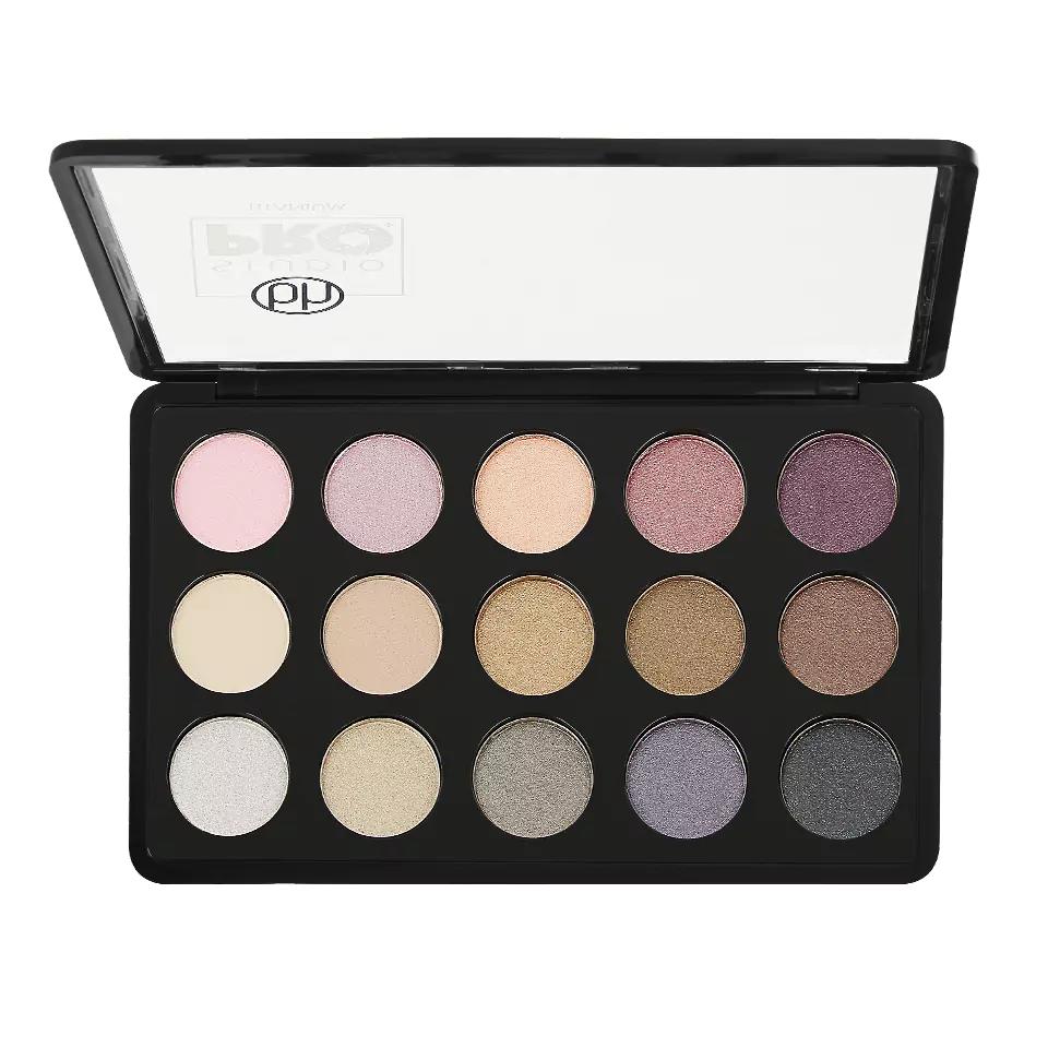 BH Cosmetics Studio Pro Dual Effect Wet/Dry Eyeshadow Palette Titanium