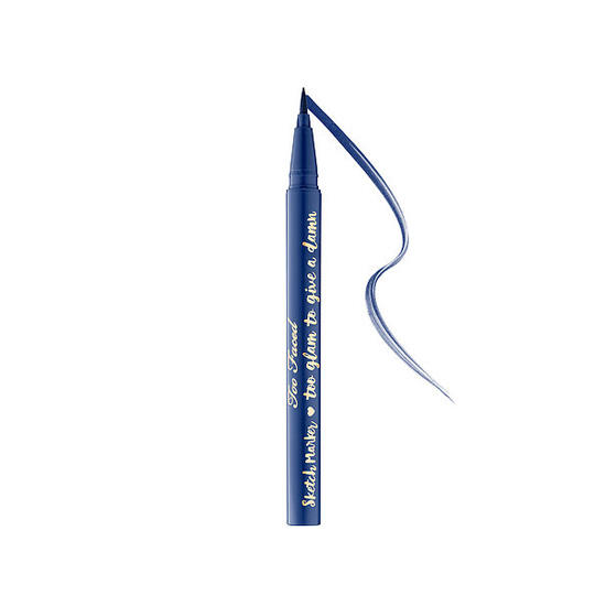 Too Faced Sketch Marker Liquid Art Eyeliner Deep Navy Blue