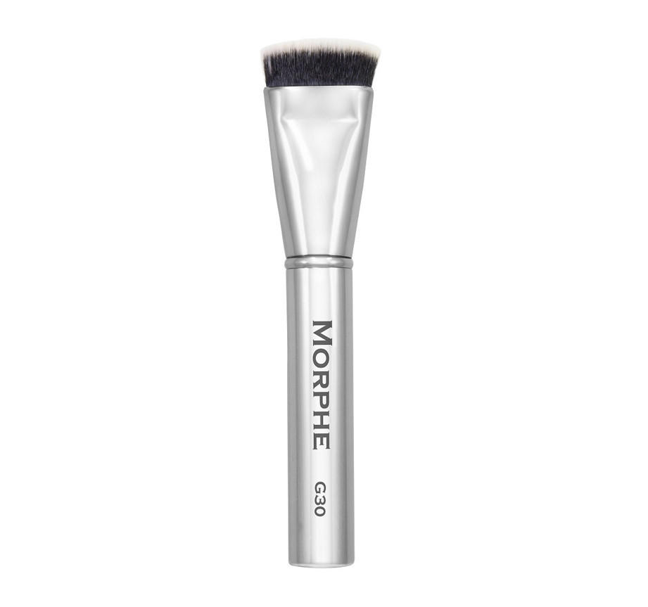 Morphe Flat Contour Gun Metal Brush G30