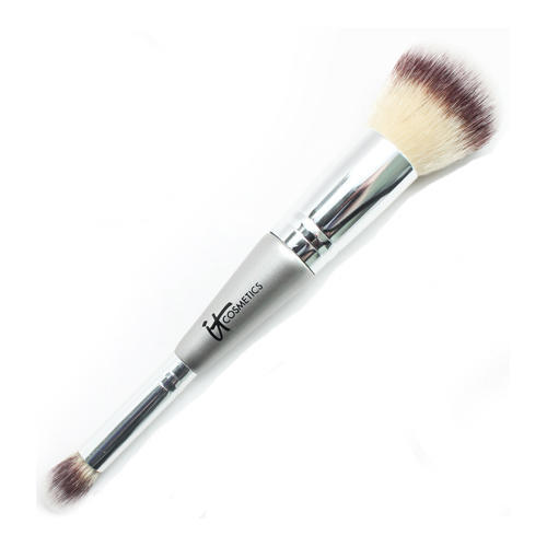 It Cosmetics Heavenly Luxe Dual Airbrush Foundation/Concealer Brush Chrome Handle