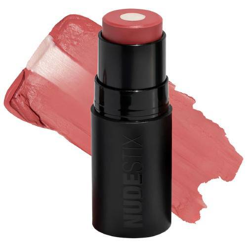 NUDESTIX Nudies Matte All Over Face Plumping Peptide Blush Peach Pearl