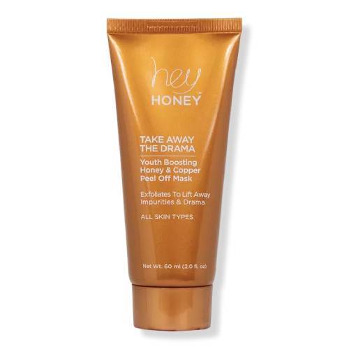 Hey Honey Take Away The Drama Skin Renewal Copper Peel Off Mask Mini