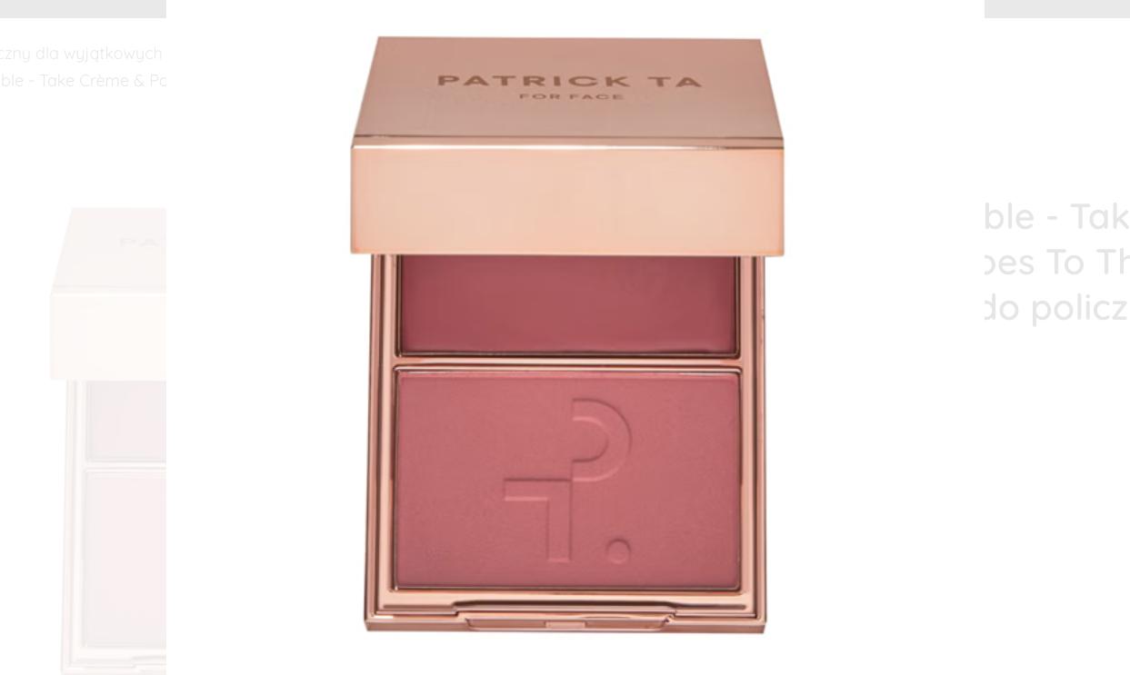 Patrick Ta Double-Take Crème & Powder Blush She Goes To The Gym