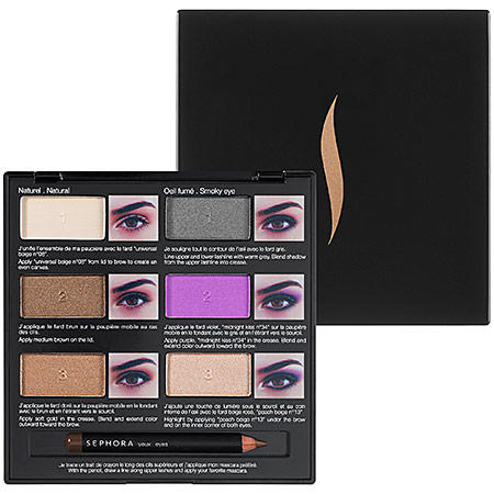 Sephora Pro Lesson Eyeshadow Palette Brown Eyes