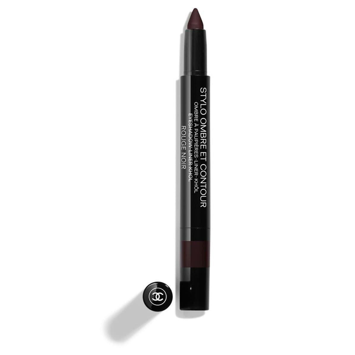 Chanel Stylo Ombre Et Contour Eyeshadow Liner Khol Rouge Noir 08