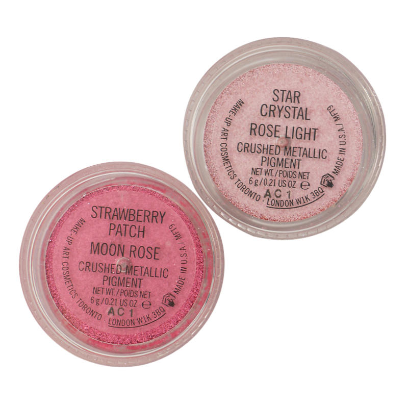 MAC Crushed Metallic Pigment Set Strawberry Patch #3