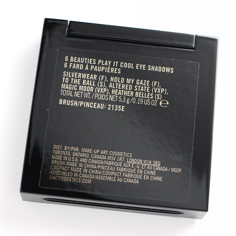 MAC Eye Palette Beauties Play It Cool Tartan Tale Collection #2