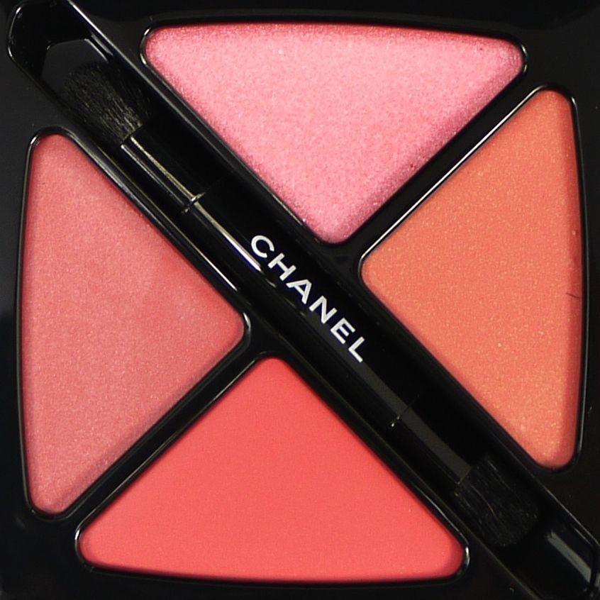 Chanel Quator Levres De Chanel Satin And Shine Lip Palette Les Roses 10 #3