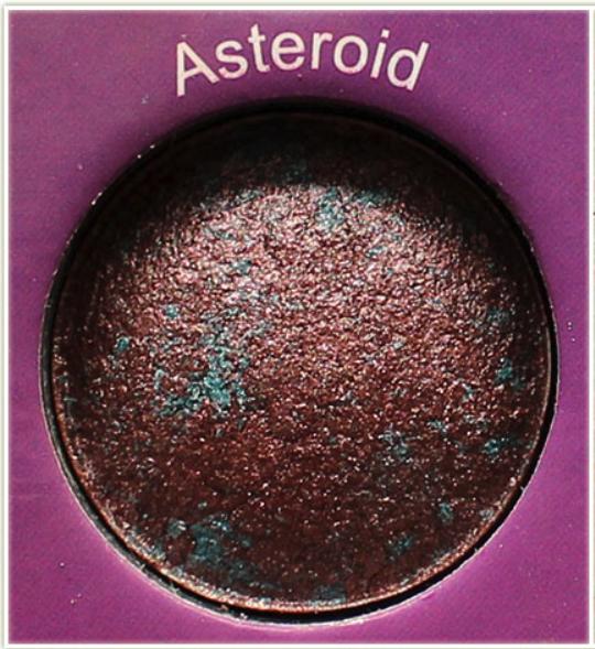 BH Cosmetics galaxy chic baked eyeshadow asteroid mini