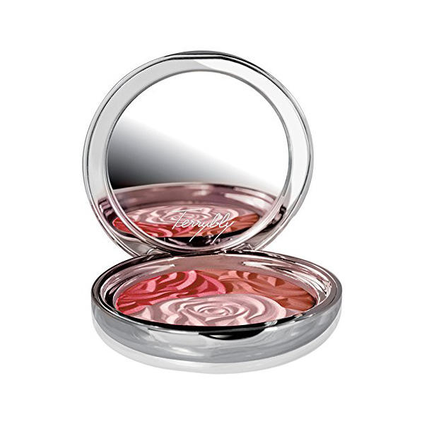 By Terry Terrybly Rose De Rose Trio Powder Blush Rose Infernale 1