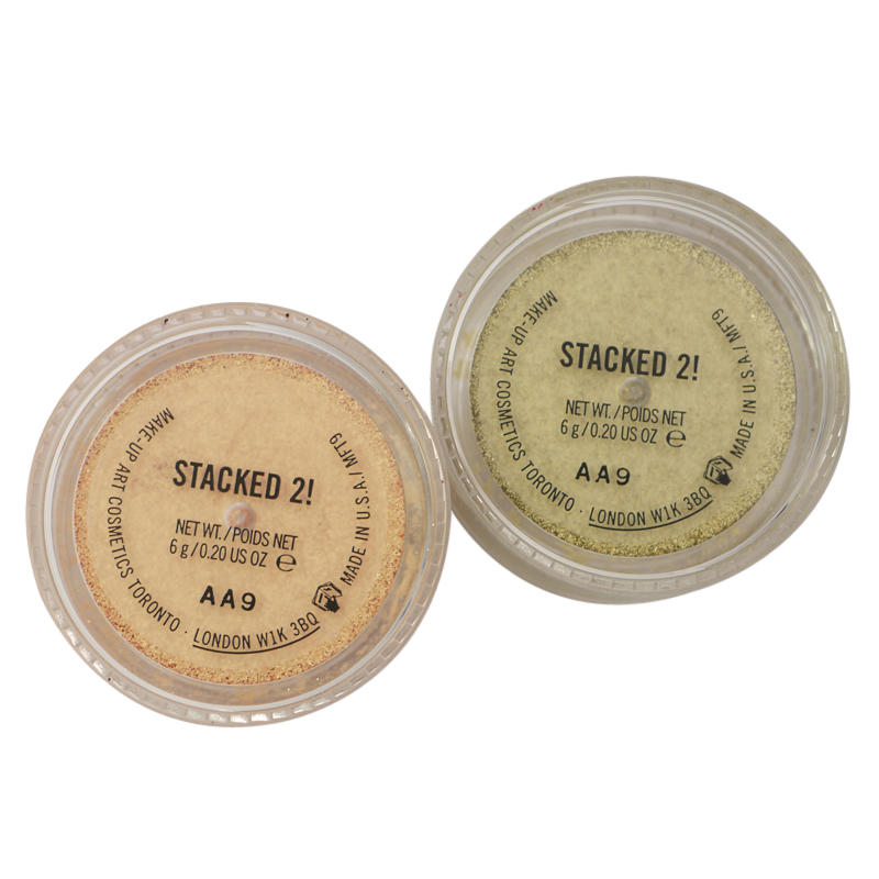 MAC Crushed Metallic Pigment Set Stacked 2! #3