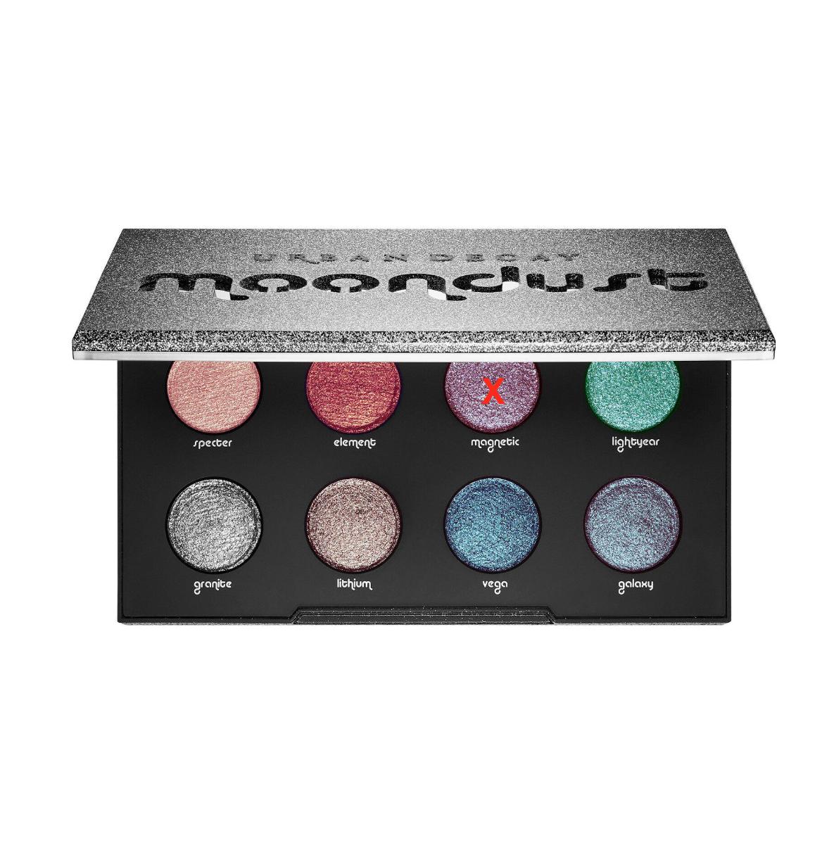 Urban Decay Moondust Eyeshadow Palette (without magnetic)