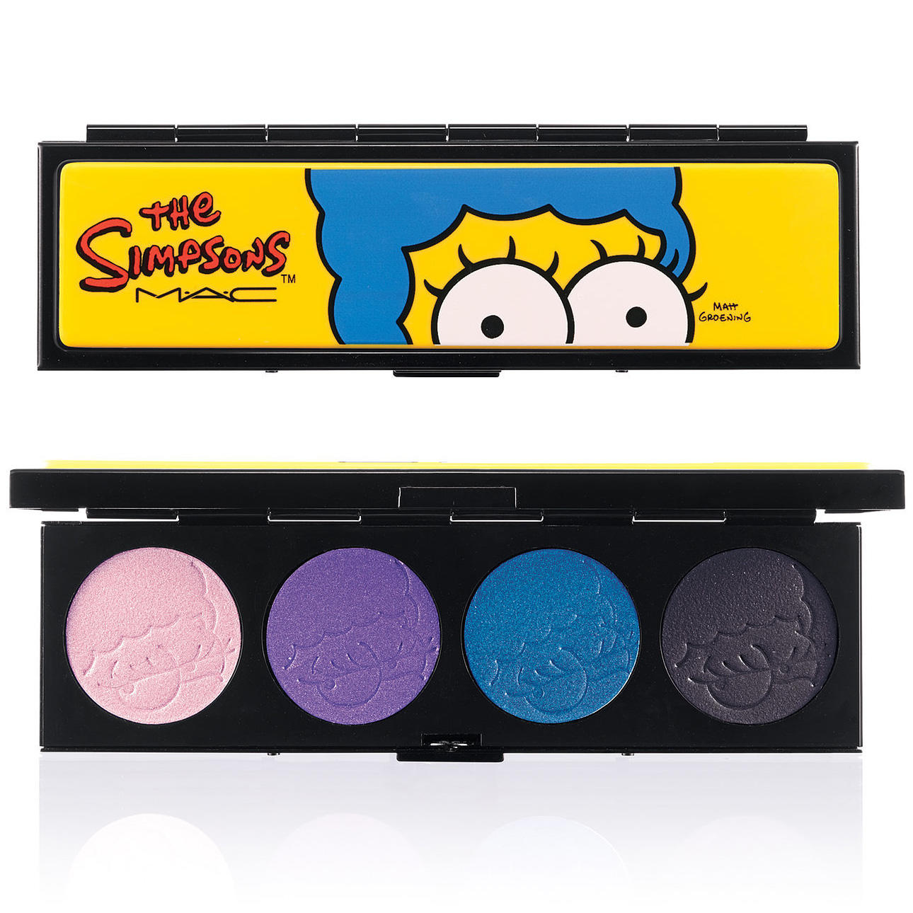 MAC Eyeshadow Quad Marge's Extra Ingredients The Simpsons Collection