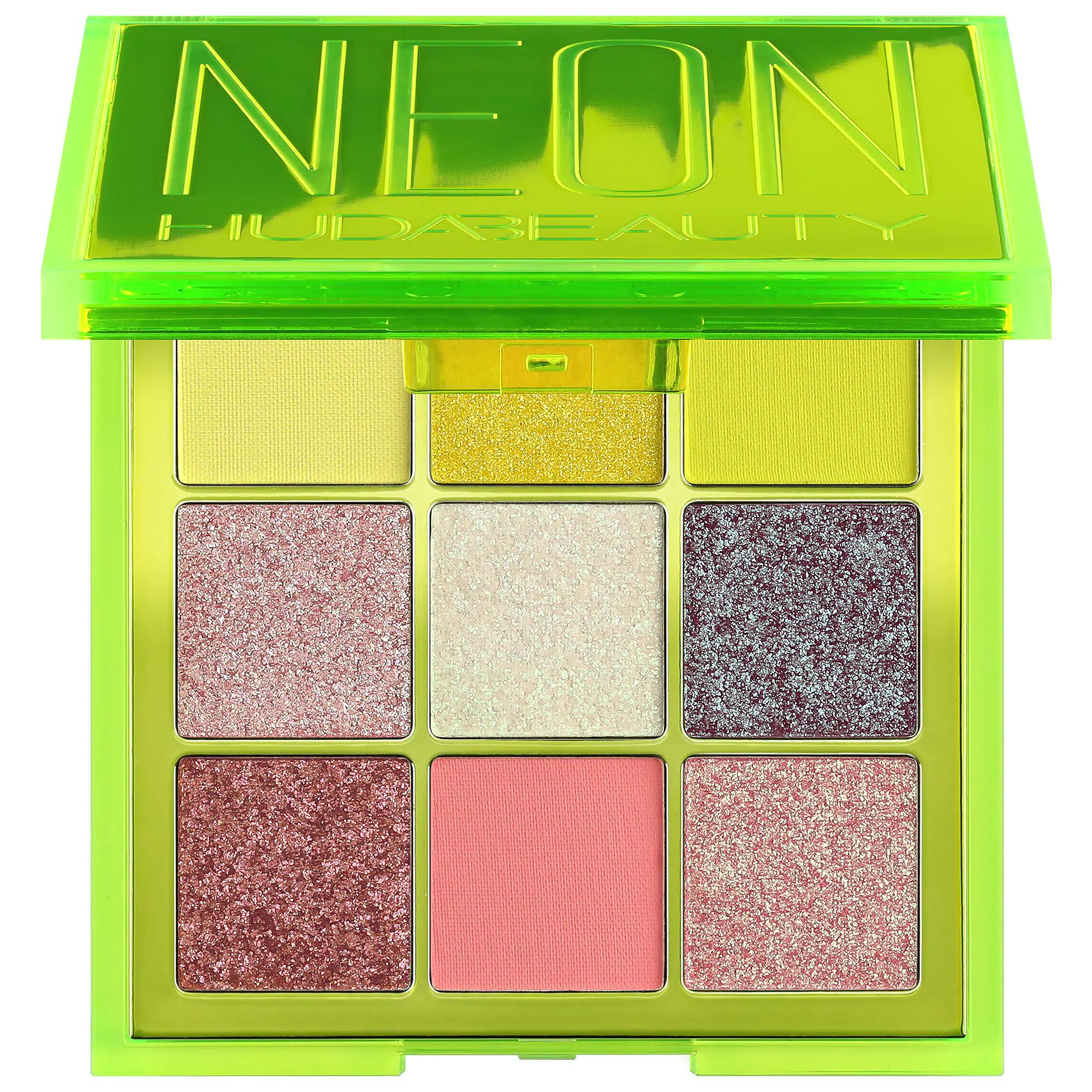 Huda Beauty Neon Green Obsessions Eyeshadow Palette