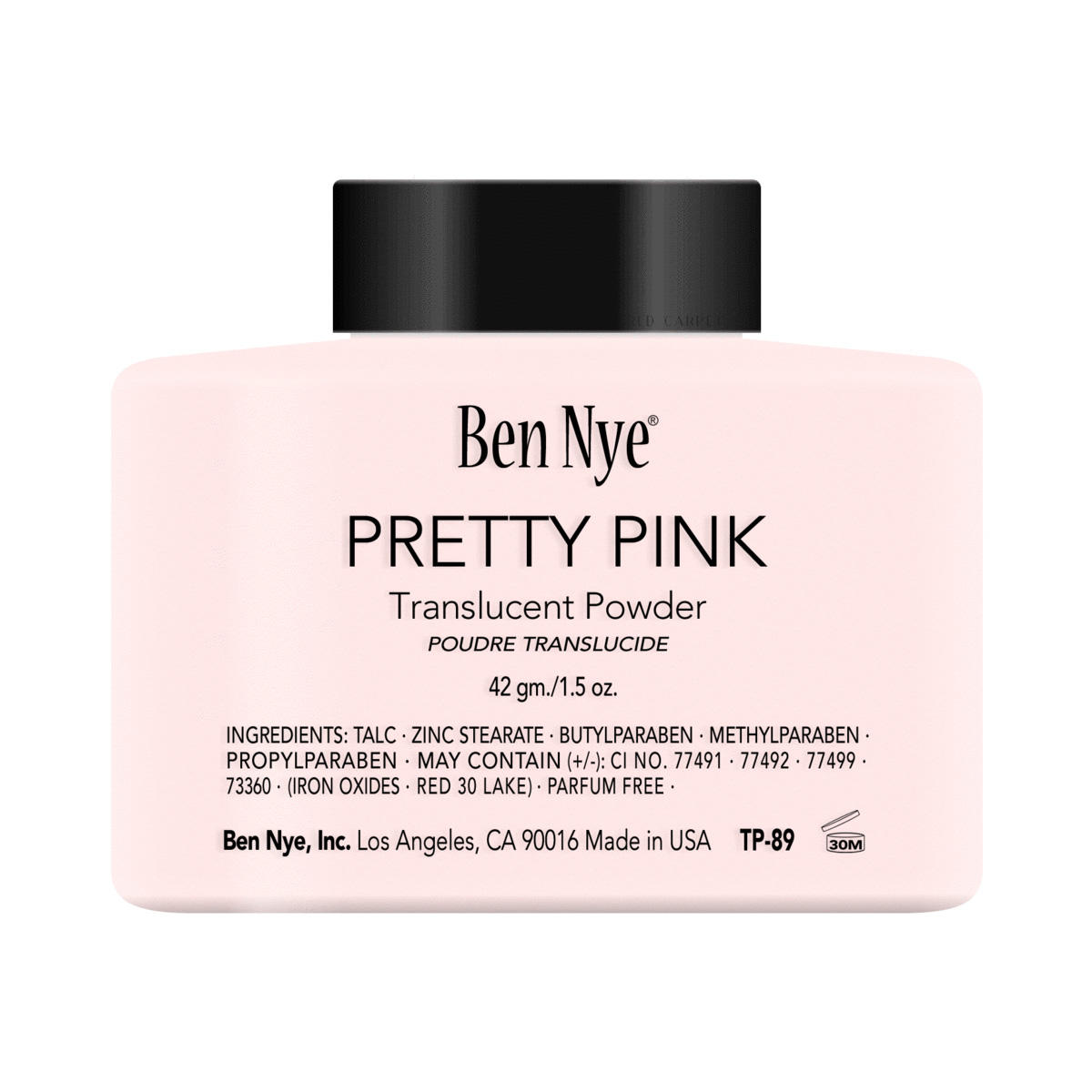 Ben Nye Translucent Face Powder Pretty Pink 42g