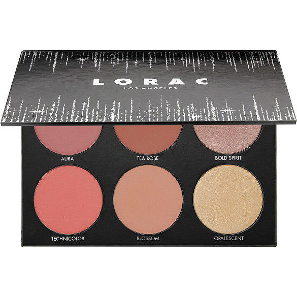 LORAC Shine Bright Color Source & Light Source Cheek Palette