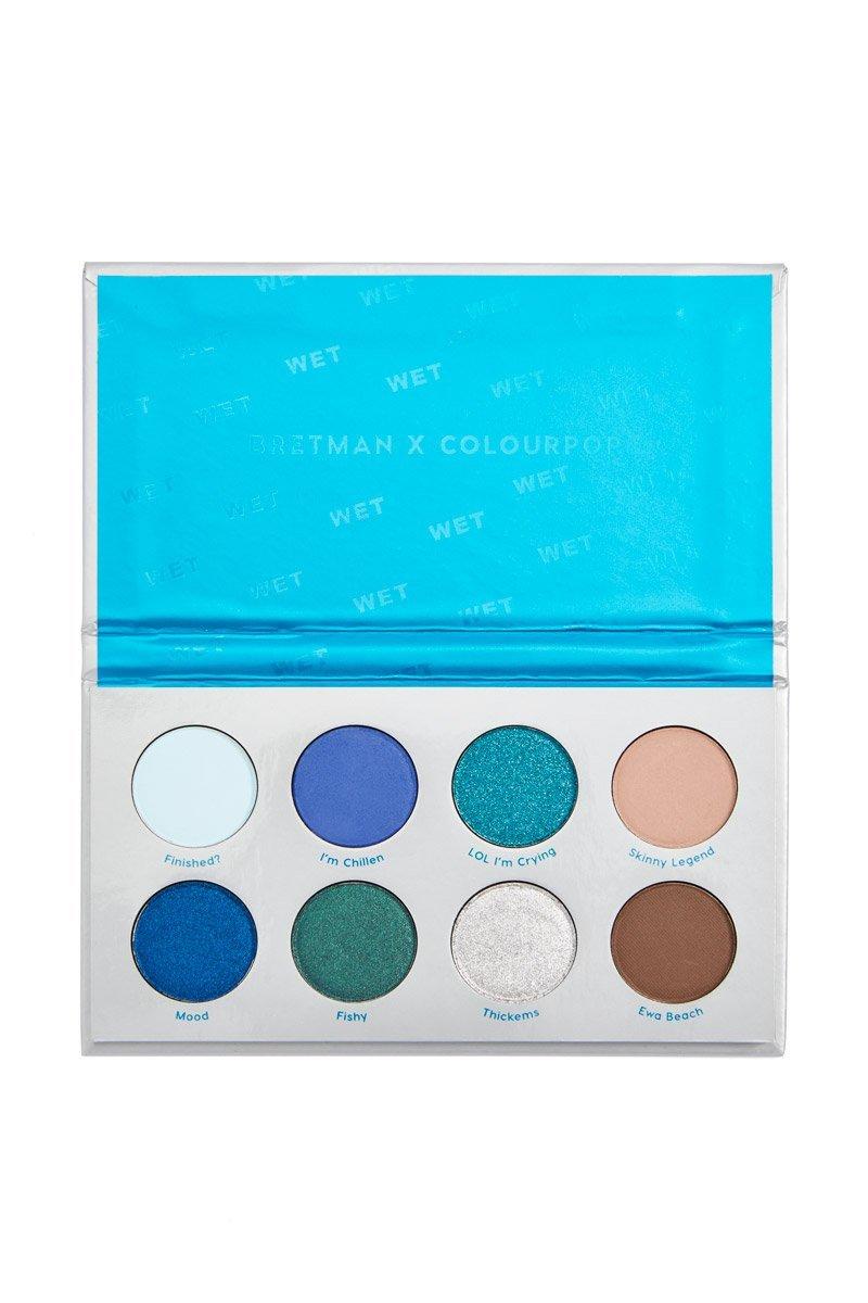 Colourpop Pressed Powder Shadow Palette Wet Bretman Collection