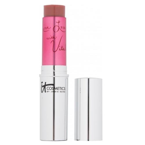 IT Cosmetics Vitality Flush Stain Stick Lip & Cheek Reviver Rose Flush