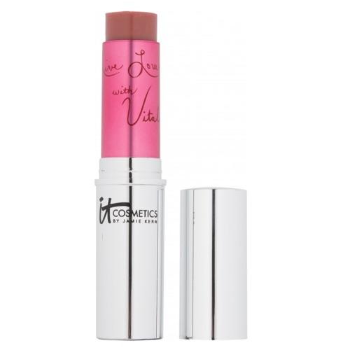 IT Cosmetics Vitality Flush Stain Stick Lip & Cheek Reviver Rose Flush