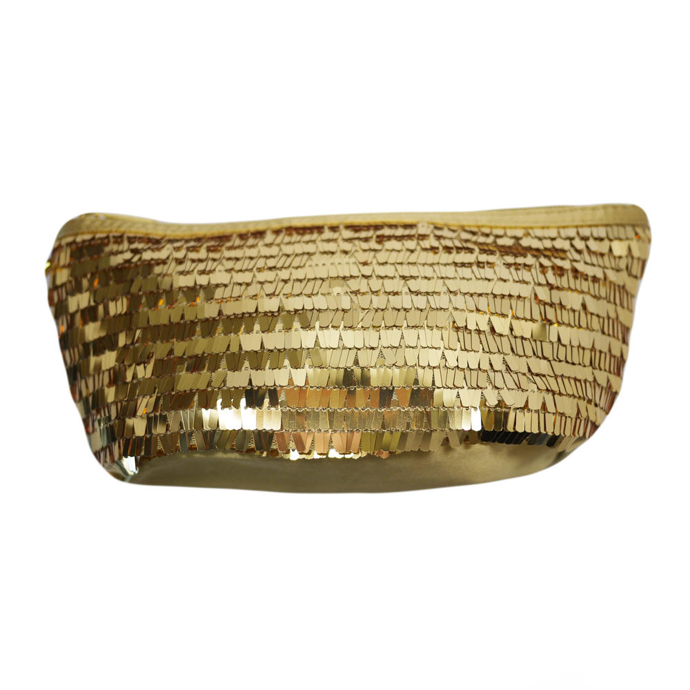 Stila Flashy Gold Makeup Bag #0