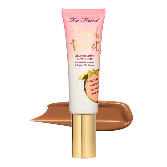 Too Faced Peach Perfect Comfort Matte Foundation Chestnut