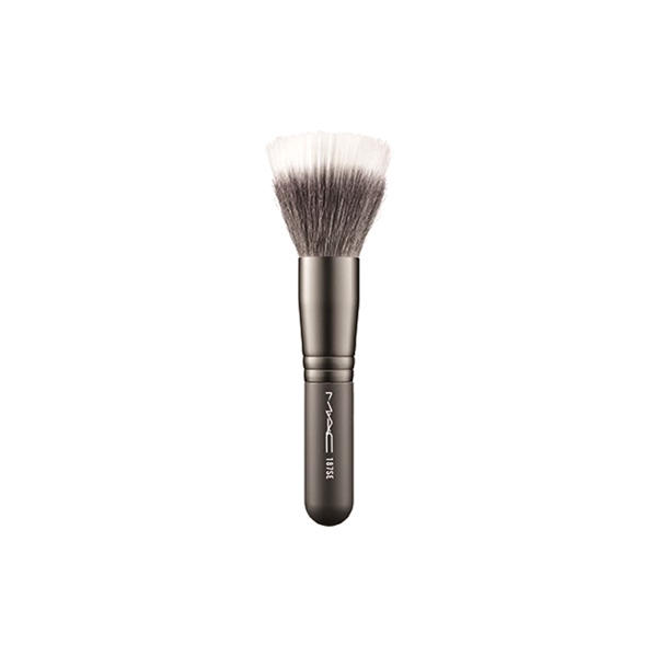 MAC Duo Fibre Travel Face Brush 187SE Grey