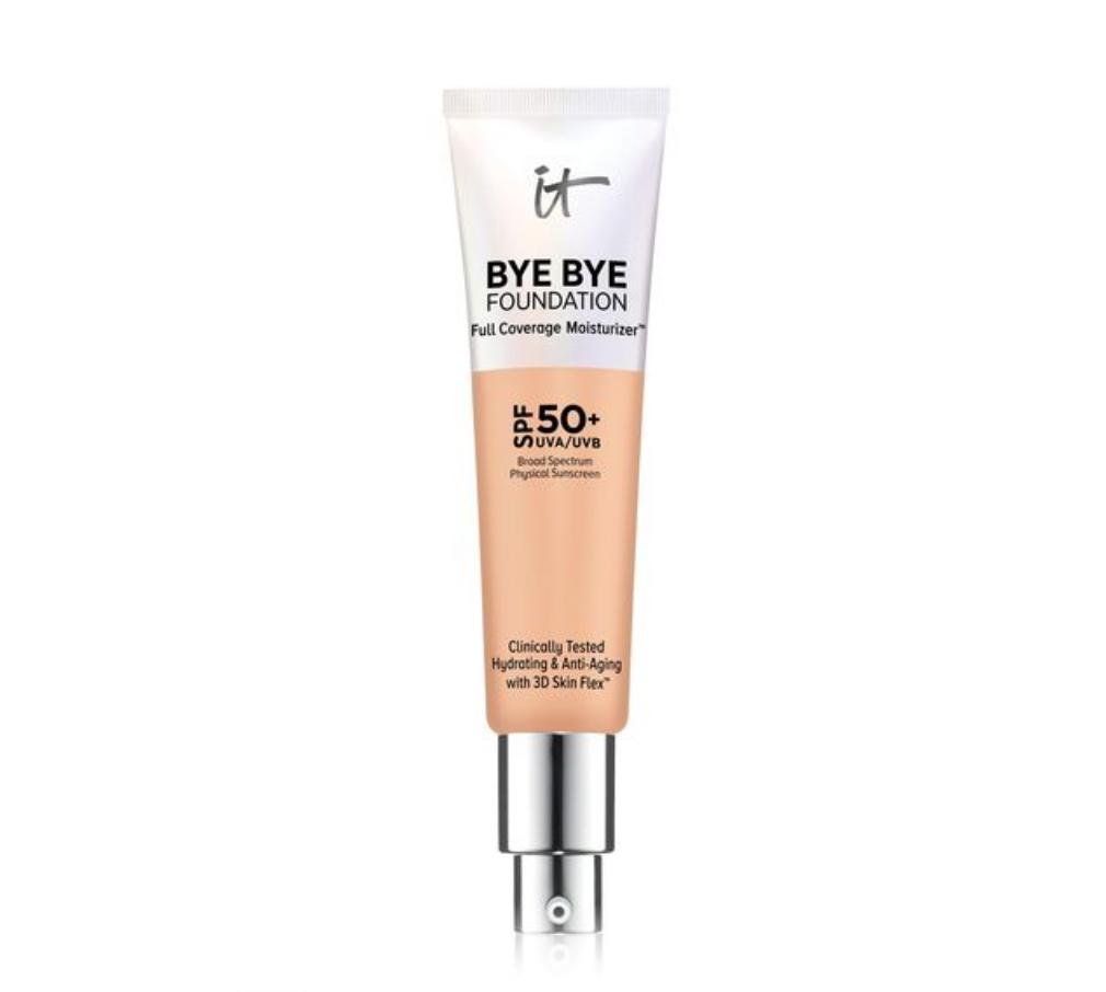 IT Cosmetics Bye Bye Foundation Full-Coverage Moisturizer Neutral Medium