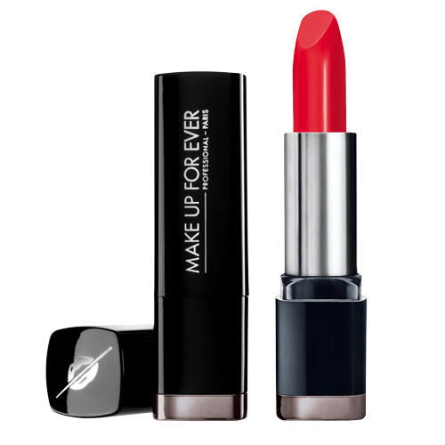 Makeup Forever Rouge Artist Intense Lipstick Rebellious Red 52