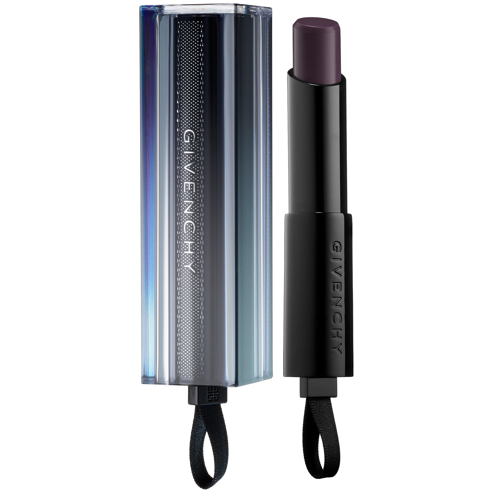 givenchy rouge interdit vinyl color enhancing lipstick 16 noir revelateur