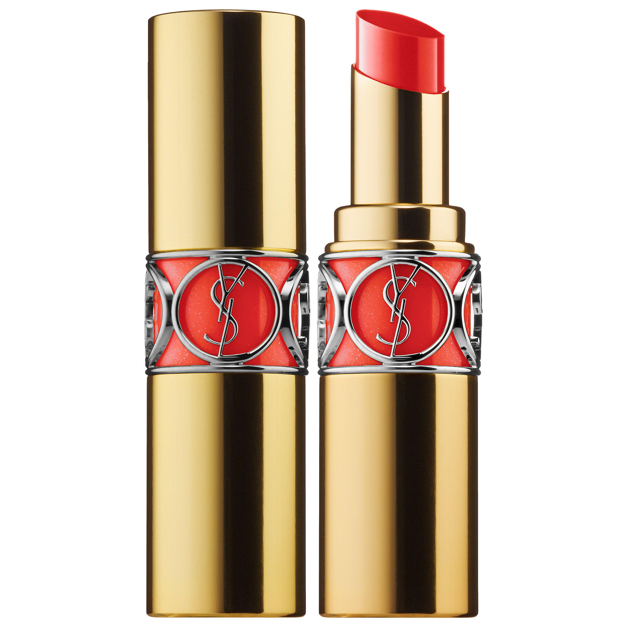 YSL Rouge Volupte Shine Lipstick Orange Perfecto 46