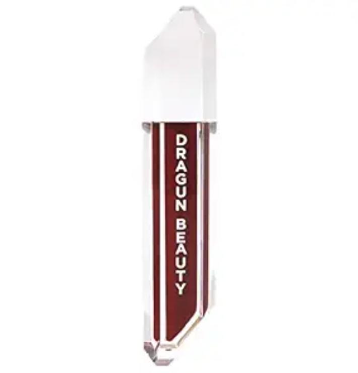 dragun beauty liquid lipstick burgundy #0