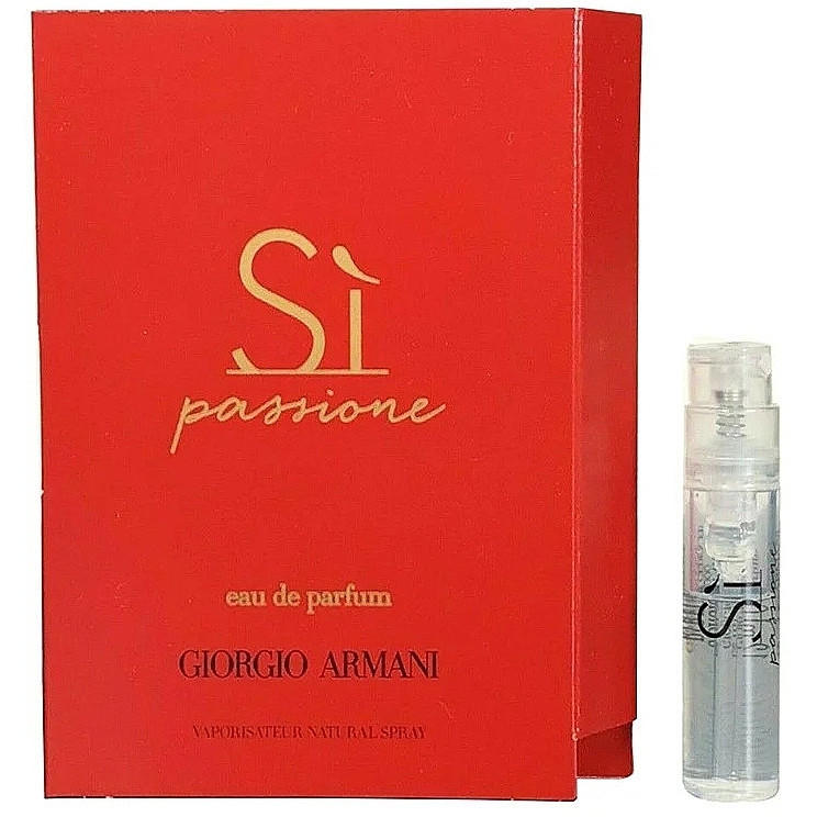 Giorgio Armani Si Passione Perfume Vial