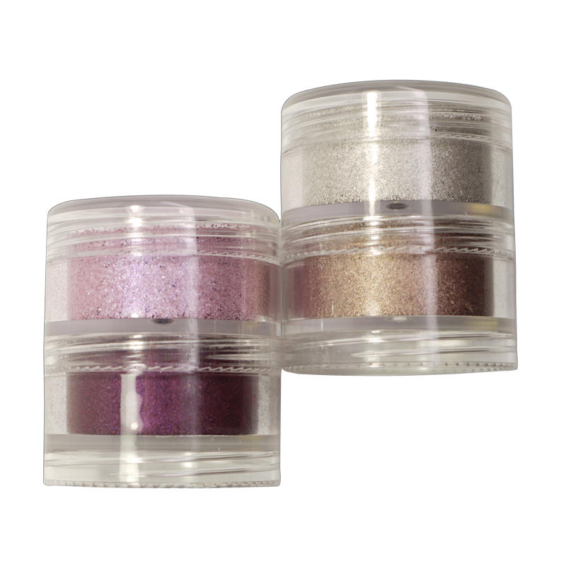 MAC Crushed Metallic Pigment Set Smoky Plum #2