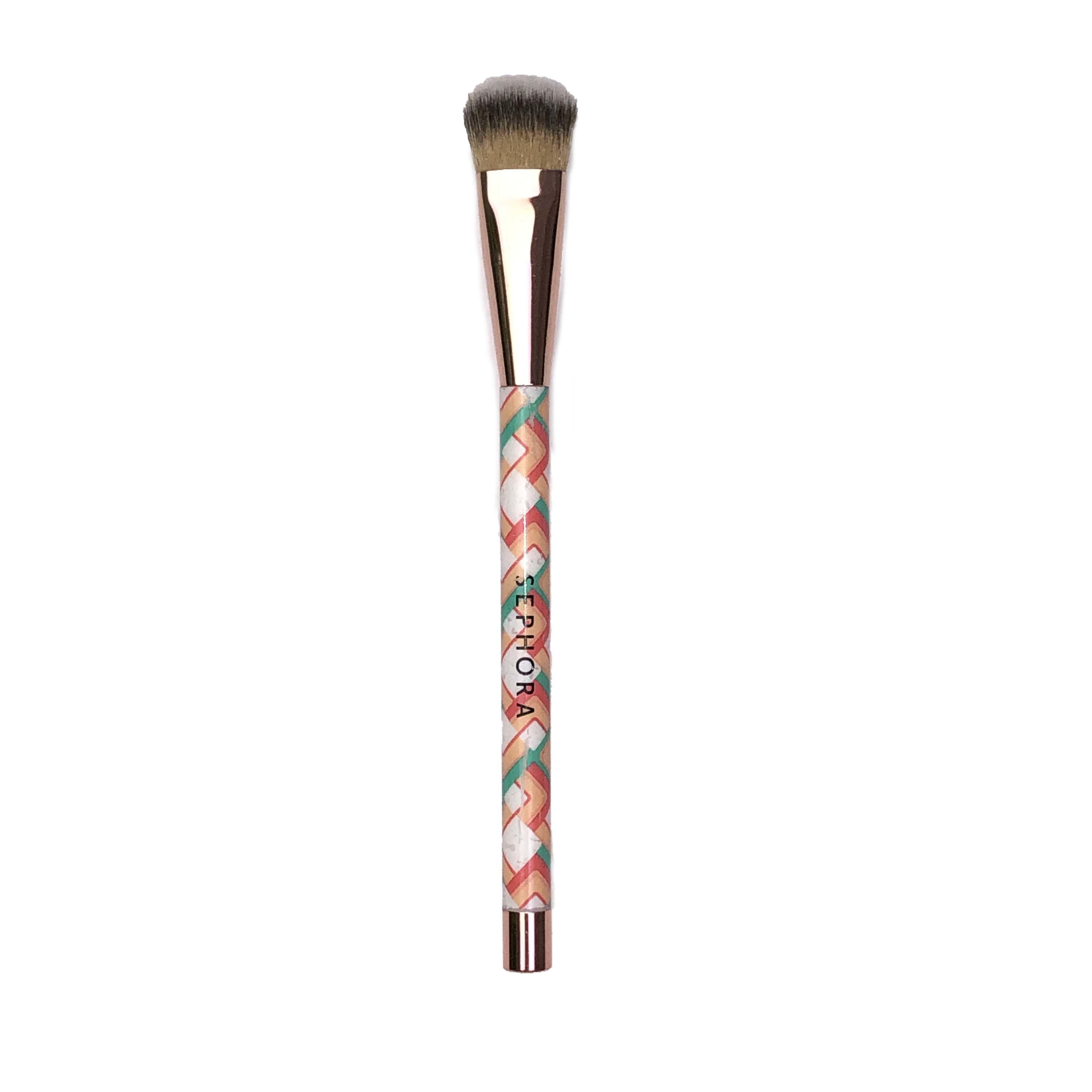 Sephora Wide Fluffy Eye Shadow Brush Fun Chevron