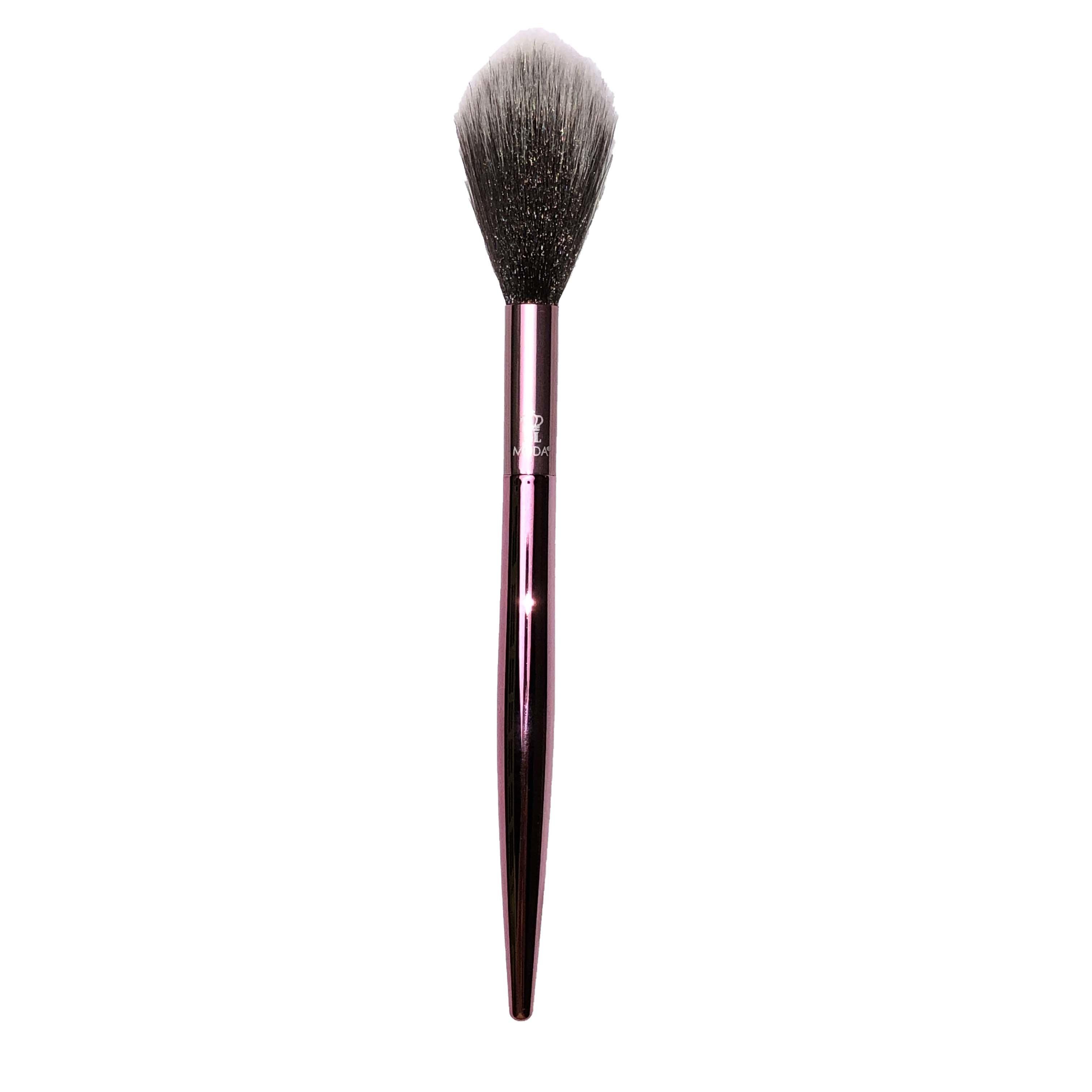 MODA Tapered Fluffy Diffusing Face Brush Chrome Pink