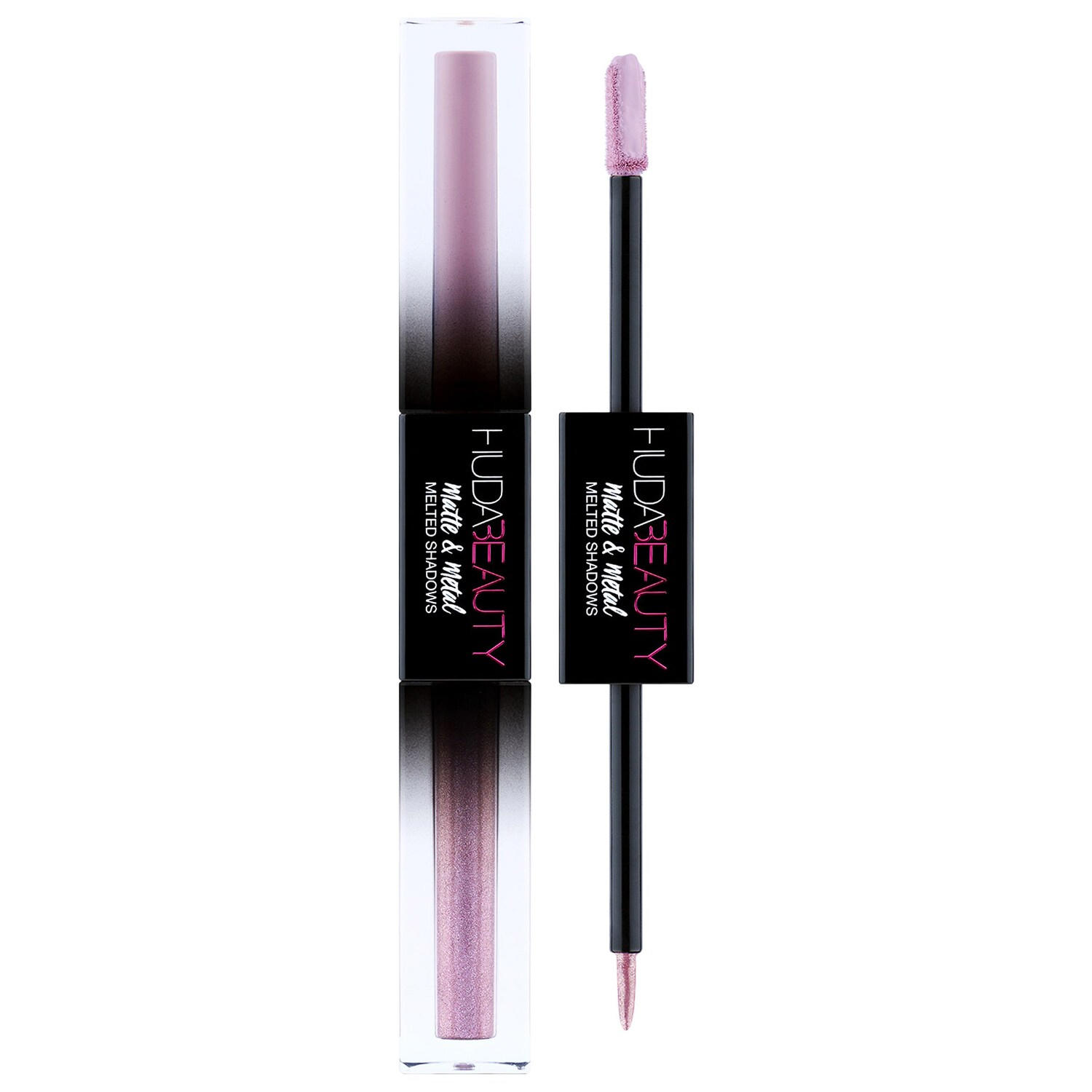 Huda Beauty Matte & Metal Melted Eyeshadows French Lace & Diamond Drip