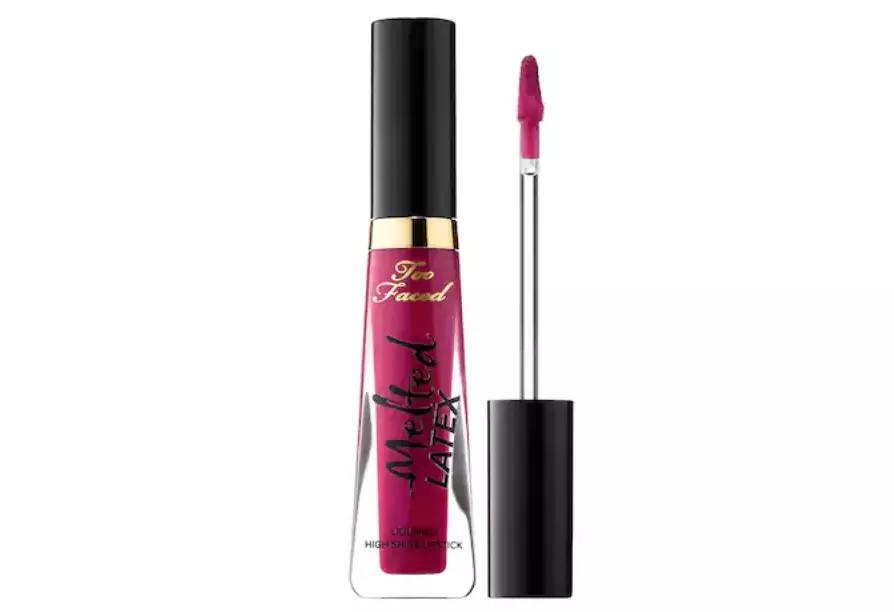 Too Faced Melted Latex Liquified High Shine Lipstick Hot Mess Mini