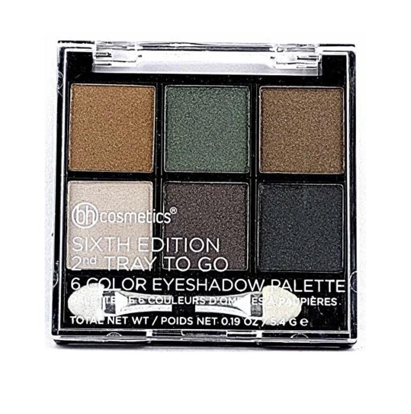 BH Cosmetics Sixth Edition 2nd Tray To Go 6 Color Eyeshadow Palette