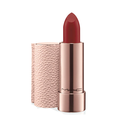 repeat-MAC Making Pretty Lipstick Runaway Red