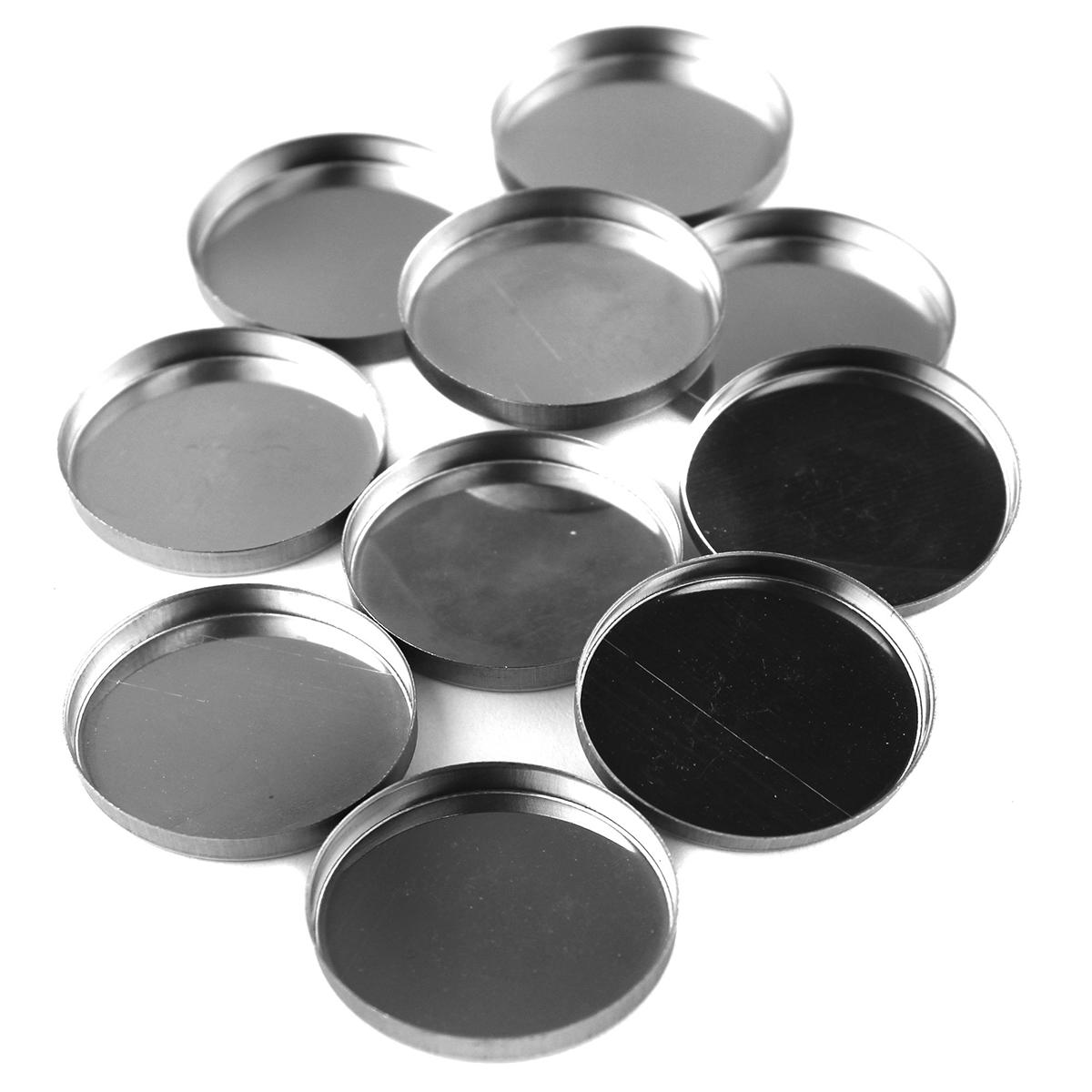 Z Palette Round Empty Metal Pans 10 pack