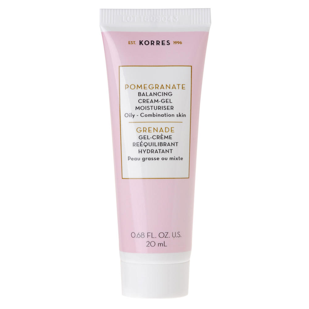 Korres Pomegranate Cream-Gel Moisturizer Travel