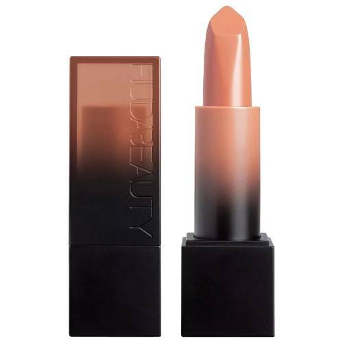 HUDA BEAUTY Power Bullet Cream Glow Hydrating Lipstick Rajah