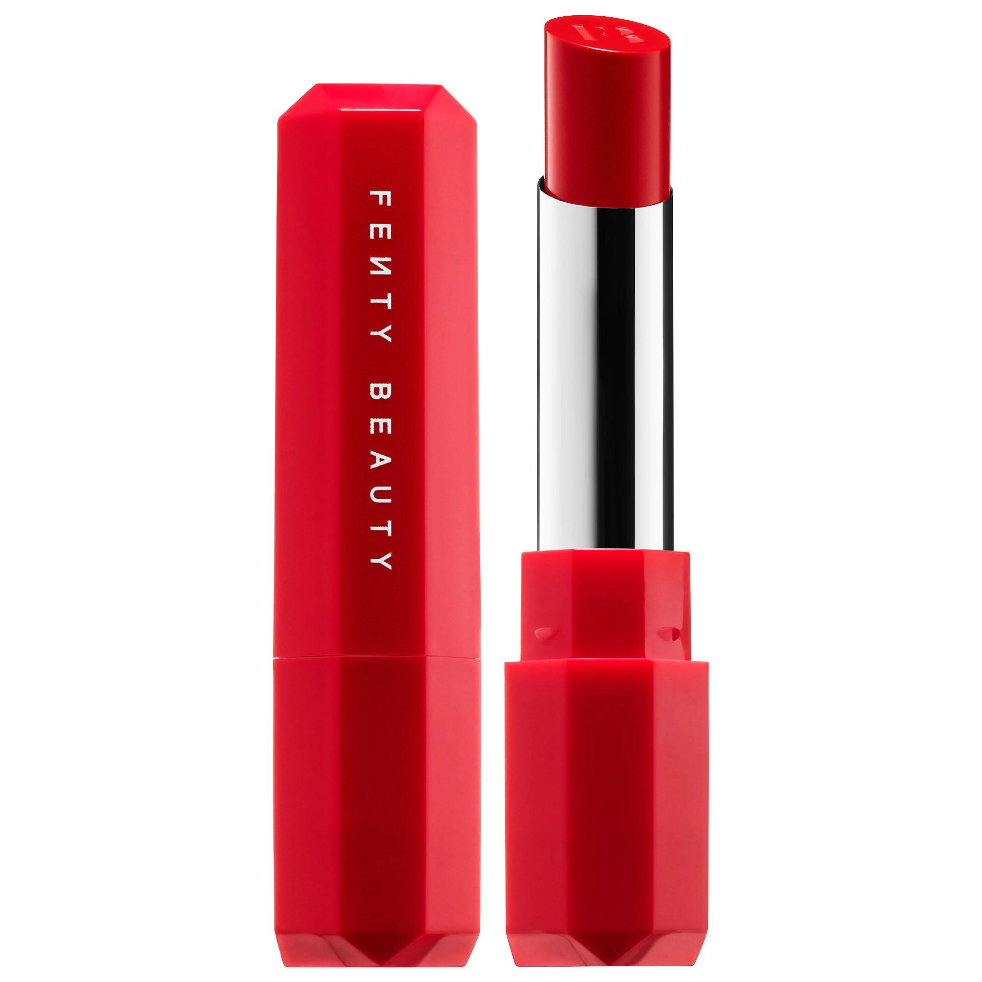 Fenty Beauty Poutsicle Juicy Satin Lipstick Hot Blooded