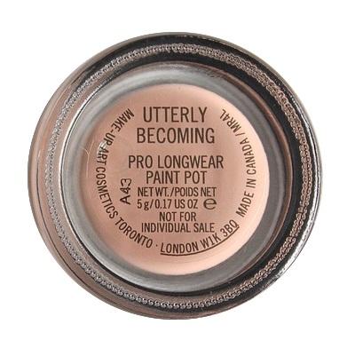 MAC Pro Longwear Paint Pot Utterly Becoming #1