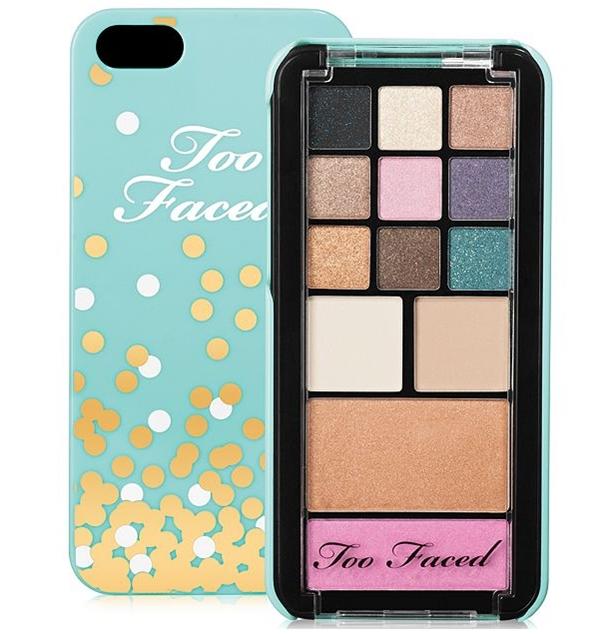 Too Faced Jingle All The Way Pop Out Makeup Palette & Phone Case