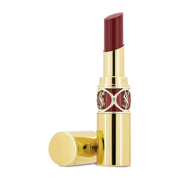 YSL Rouge Volupte Shine Lipstick Brun In Secure 1