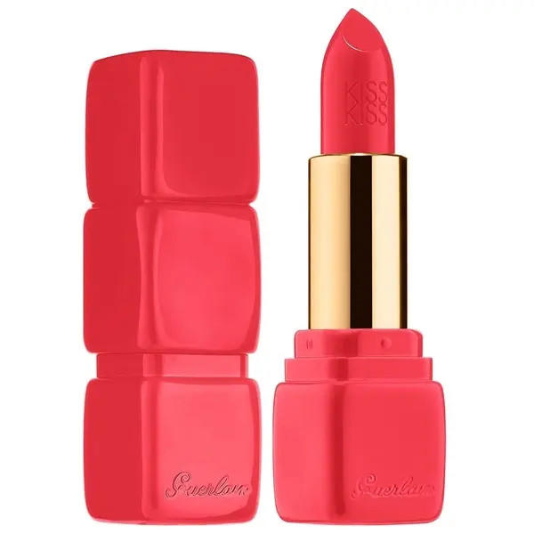 Guerlain KissKiss Creamy Satin Finish Lipstick Sugar Kiss 343 Pink Collection