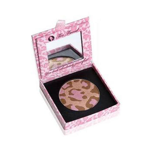 Too Faced Brightening & Perfecting Bronzer Pink Leopard Mini 2.5g