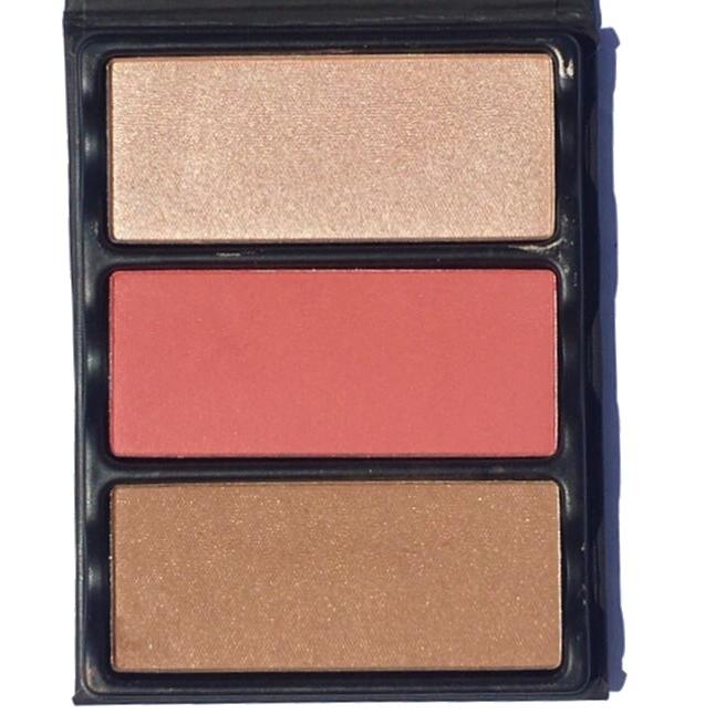 Viseart Theory Highlighter, Blush, and Bronzer Palette Ablaze