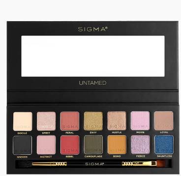 Sigma Untamed Eyeshadow Palette